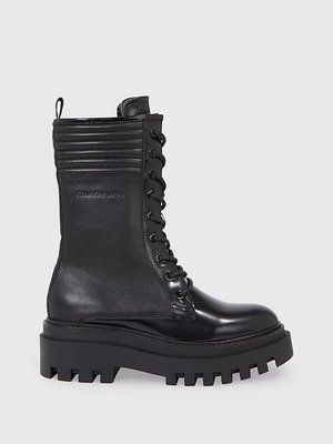 Flatform Knee kotníková obuv – Calvin Klein Jeans, Černá barva Ženy