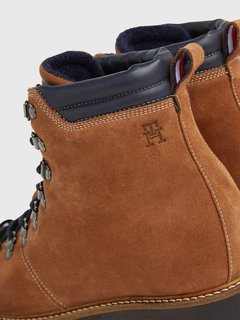 Mix Suede kotníková obuv Hnědá barva Muži