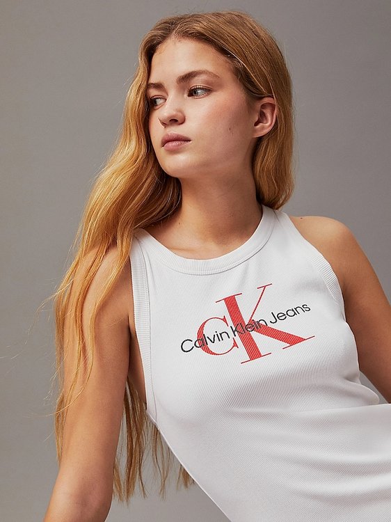 Luxusní Archival Monologo šaty, Bílá barva, XS, S, M, L