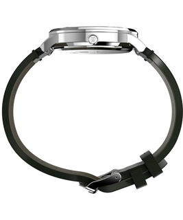 Luxusní Waterbury hodinky, Černá, Stříbrná barva, UNI