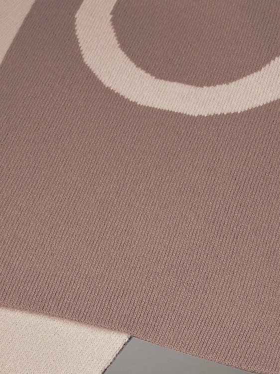 Two-Tone šála – Calvin Klein Jeans, Červená, Hnědá barva Ženy