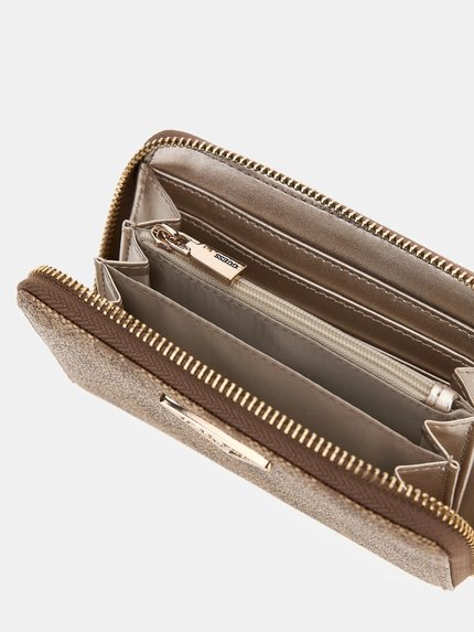 Módní Laurel střední peněženka, Béžová barva, 2024