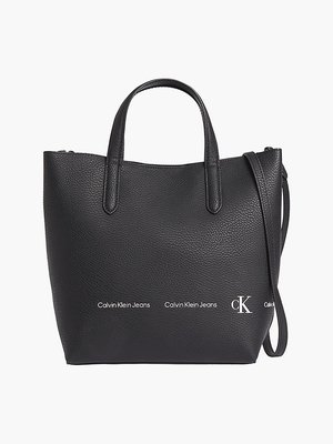 Calvin Klein Jeans – Scuplted pebble kabelka, Černá barva