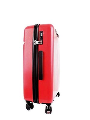 Haidee střední kufr – Guess, Červená barva Ženy