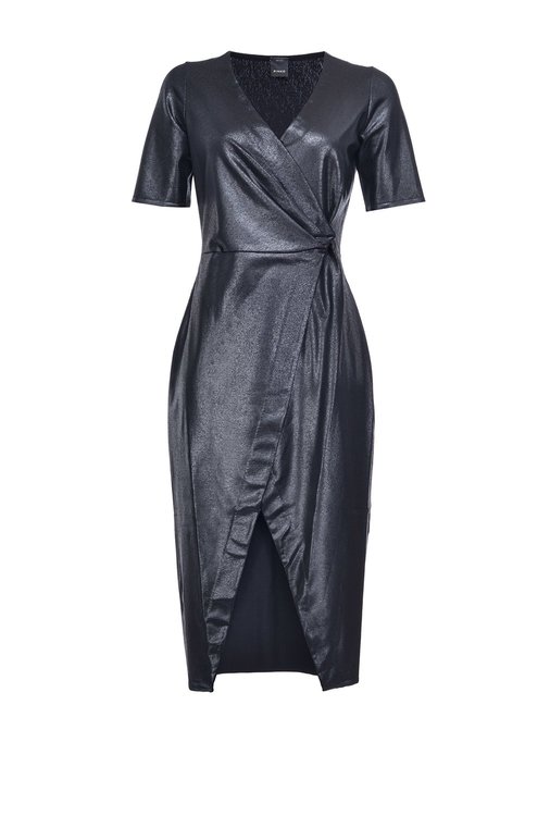 Pinko – Punire koktejlové šaty, Černá barva