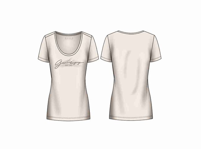 Luxusní Front logo tričko, Žlutá barva, XS, S, M, L, XL 1