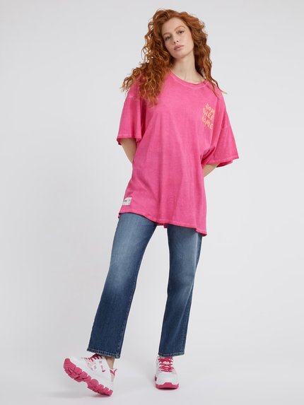 Módní Home Sweet Home Lounge triko, Růžová barva, 2023