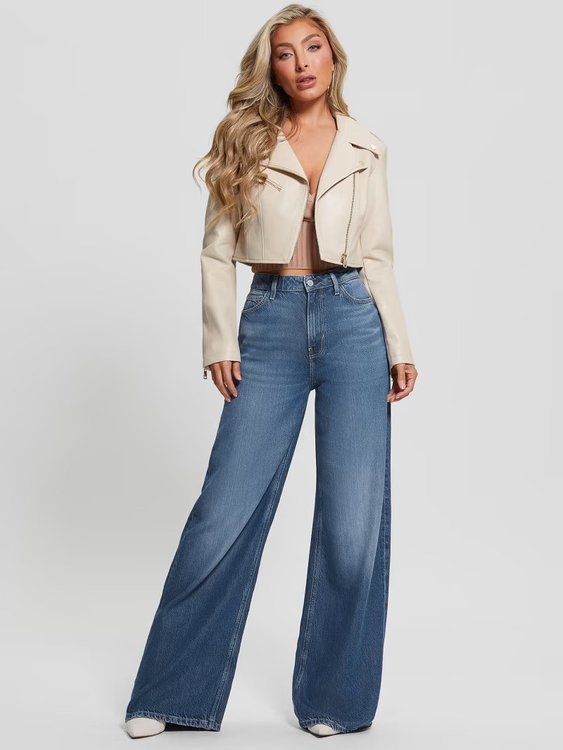 Módní Rochelle bunda, Béžová barva, 2023