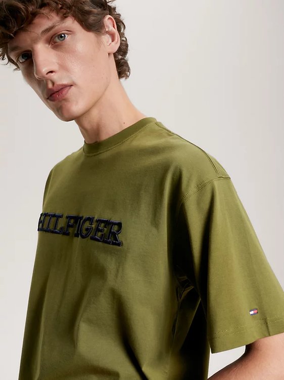 Luxusní Monotype Embro triko, Zelená barva, M, L, XL