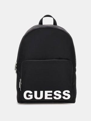 GUESS – Maxi Logo batoh, Černá barva