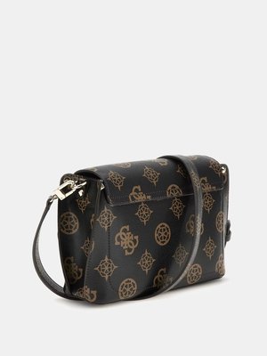 Meridian Flap crossbody – GUESS, Hnědá barva Ženy
