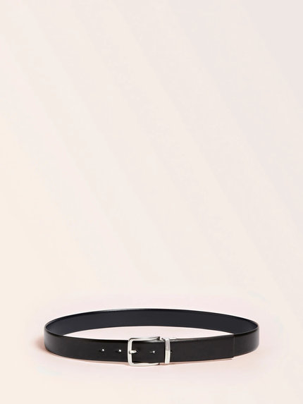 Módní Reversible pásek, Černá barva, 2022