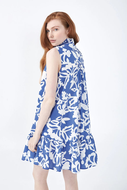 Angel šaty – Nenette, Modrá barva Ženy