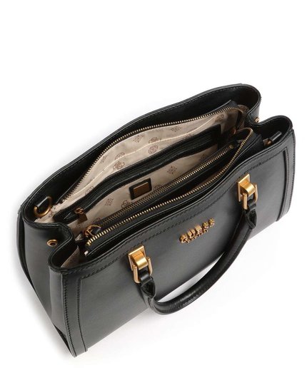 Módní Abey kabelka, Černá barva, 2022