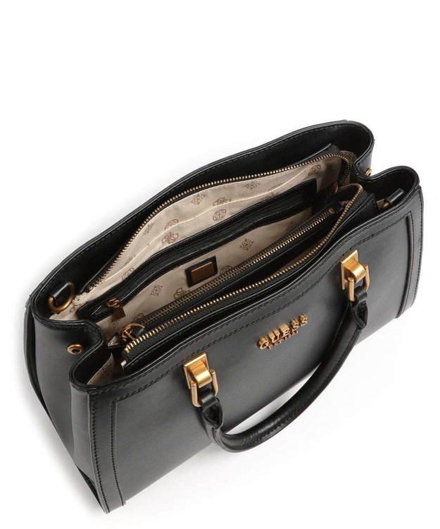 Módní Abey kabelka, Černá barva, 2022