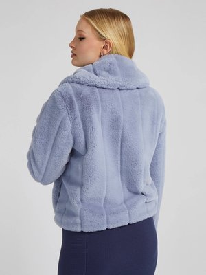 New Sophy bunda – Guess, Fialová, Modrá barva Ženy