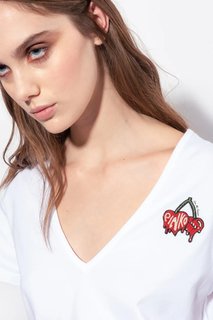 Turbato triko Bílá barva Ženy