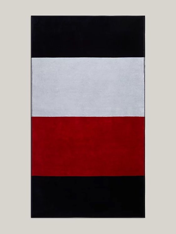 Tommy Hilfiger – Ručník, Bílá, Červená, Modrá barva