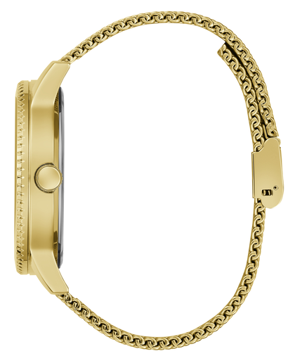 Módní Monarch hodinky, Černá, Zlatá barva, 2024