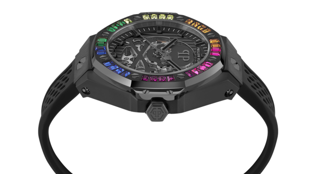 Módní $KELETON ROYAL hodinky, Černá barva, 2024