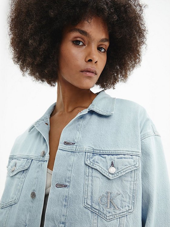 Luxusní J20J218483-1AA bunda denim, XS, S, M