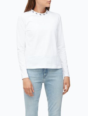 Calvin Klein Jeans – Triko, Bílá barva