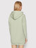 Módní Alisa mikinové šaty, Zelená barva, 2022