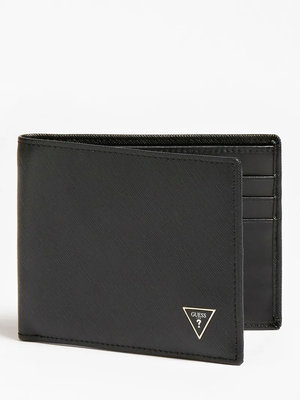 Guess – Certosa billford peněženka, Černá barva