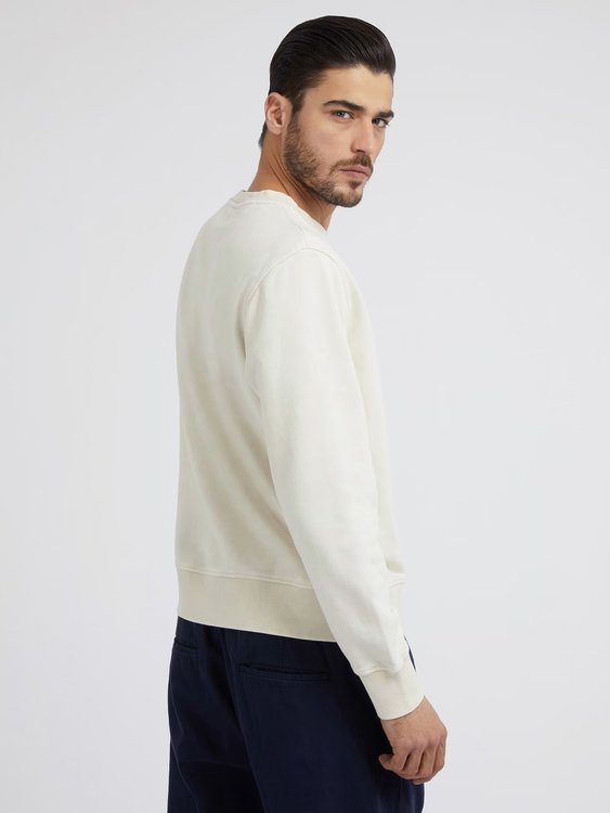 Ustin mikina – GUESS, Krémová barva Muži