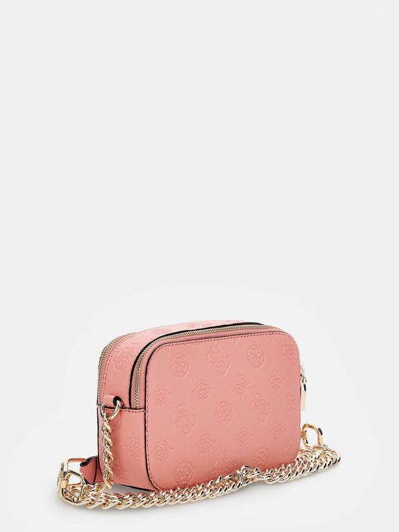 Galeria crossbody – GUESS, Růžová barva Ženy