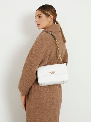 HWGA9199210-WHI CROSSBODY – GUESS, Bílá barva Ženy