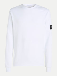 Badge Waffle triko Bílá barva Muži