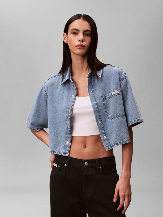 LV047F498G-21E košile l/s – Calvin Klein Jeans Ženy