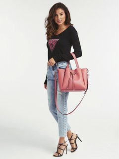 Digital kabelka – Guess, Růžová barva Ženy, Ženy