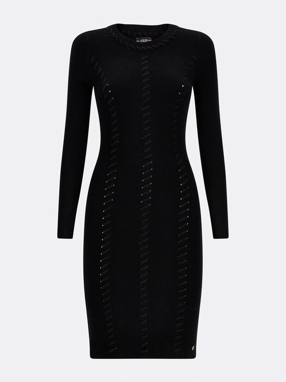 Guess, Černá barva Letitia šaty