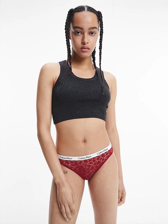 Módní Carousel bikiny 3ks, Červená, Růžová barva, 2022