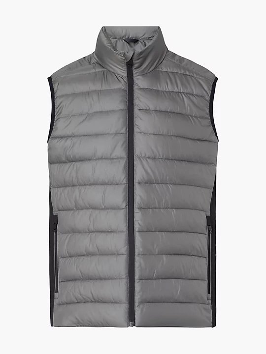 Šedá barva, Recycled logo vesta