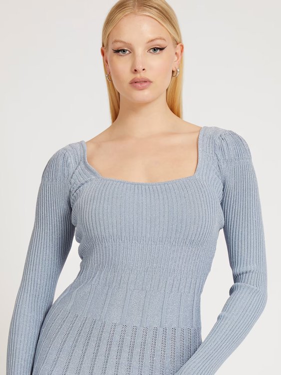 Módní Jules šaty, Modrá barva, 2023