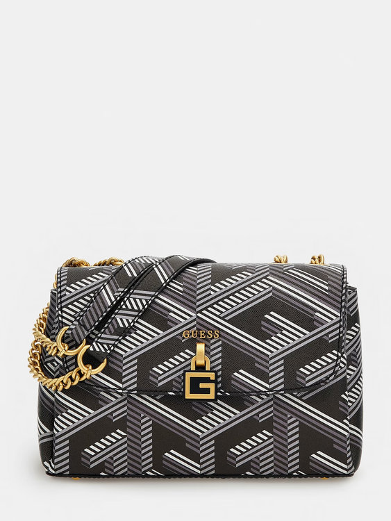 GUESS – Montreal crossbody, Černá barva
