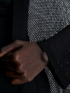 Luxusní Core Lifestyle plážový kaftan, Černá barva, S, M, L