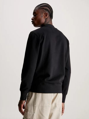 Glitched mikina – Calvin Klein Jeans, Černá barva Muži