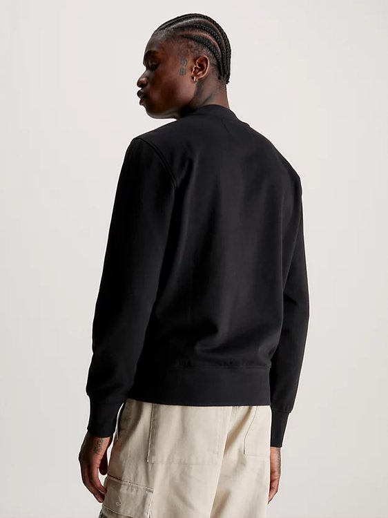 Glitched mikina – Calvin Klein Jeans, Černá barva Muži