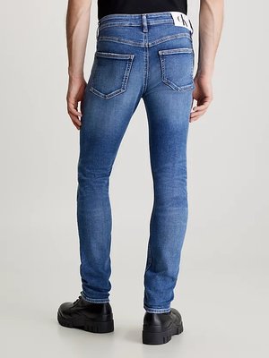 Skinny jeans – Calvin Klein Jeans, Modrá barva Muži