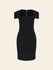 Kyle Corset šaty Černá barva Ženy