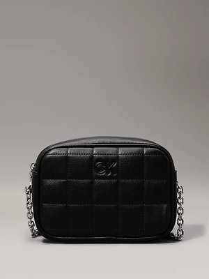 Calvin Klein Jeans – Square Quilt crossbody, Černá barva