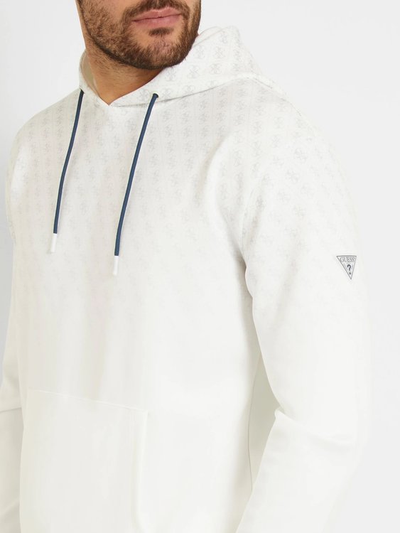 Luxusní Jessen mikina s kapucí, Bílá barva, S, M, L, XL, XXL