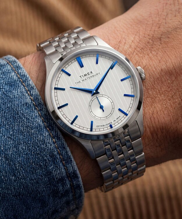 TIMEX – TW2Y91800-SILVER HODINKY 1