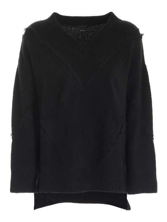 Pinko – Mozambico svetr, Černá barva