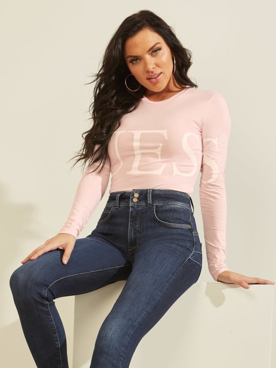 Guess – Logo body, Růžová barva