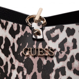 Luxusní Alby shopper, Černá, Hnědá barva, T/U/1